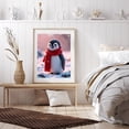 thumbnail image 6 of Diamond Art Kit for Adults, Adorable Penguin In Red Scarf Snow Diamond Painting for Adults Beginners, 5D DIY Diamond Art Painting Kits, Colorful Diamond Painting Craft for Home Decor 12x16, 6 of 7