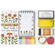 thumbnail image 1 of Set de notas adhesivas Xqumoi, diseño retro, flores silvestres, regalo para profesores, 1 of 6