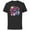 Black, variant on Disney Stitch School is Cool - Short Sleeve Cotton T-Shirt for Adults - Customized-Black