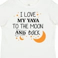 thumbnail image 4 of Inktastic I Love My Yaya to the Moon and Back Boys or Girls Toddler T-Shirt, 4 of 5