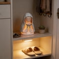 thumbnail image 5 of Virgin Mary Prayer Night Light, LED Devotional Table Lamp with Soft Eye Protection, Elegant Religious Statue Lamp for Home Bedroom Living Room Decoration Gifts, 5 of 14