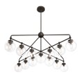 thumbnail image 7 of Minka Lavery 2975-860 Stella 13 Light 52" Wide Abstract Sputnik Chandelier - Bronze, 7 of 7
