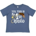 thumbnail image 3 of Inktastic Yes, This is My 1st Rodeo Cowboy Hat with Red Band, Lasso Boys or Girls Baby T-Shirt, 3 of 5
