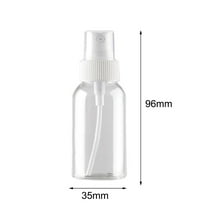 Wzzjkit Spray Bottles Plastic Clear Leak Proof Water Spray Bottle for Hair for Cleaning Solutions, Plants, Pet, Hair, Cooking, BBQ Misting Spray Bottles