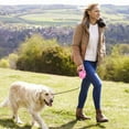 thumbnail image 6 of Mowis Retractable Dog Leash, 16ft Dog Walking Leash for Small Dogs up to 77lbs, Non-Slip Handle - Pink, 6 of 7