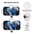 thumbnail image 5 of Yiaed Futuristic Blue Light White Tiger Print Car Windshield Sunshade Front Auto Car Front Window Sun Shade Foldable Sun Visor Shield Cover Auto Accessories for Sedan SUV Truck-Small, 5 of 5