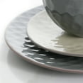 thumbnail image 3 of Elama Tahitian Pearl 16-Piece Dinnerware Set, Misty Blue, 3 of 5