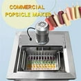 thumbnail image 2 of Kolice Commercial Popsicle Machine,Ice Pops Machine, Popsicle Ice Cream Machine -Single Mold, 30 pcs/Mold, 110ML/Stick, 2 of 9
