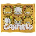 thumbnail image 2 of Garfield Faces Officially Licensed Silky Touch Super Soft Throw Blanket 50' x 60', 2 of 6