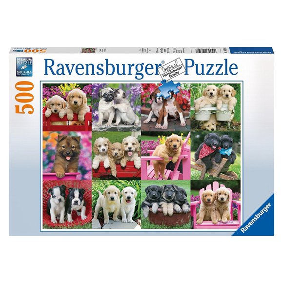 Ravensburger - 14659 | Puppy Pals (500 Piece Puzzle)
