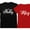 Hubby Black /Wifey Red, variant on Hubby & Wifey Matching Couple T-Shirts: His & Hers - Perfect Gift for Husband, Wife or Newlywed Couples - Hubby Black XXX-Large/Wifey Black Medium