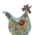 thumbnail image 6 of DecMode 17" Indoor Outdoor Distressed Standing Rooster Garden Sculpture with U Shaped Feet, 6 of 16