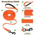 thumbnail image 4 of Lynxking Dog Training Leash Long Lead 15ft 30ft 50ft Tracking Lead for Small Medium and Large Dogs, 4 of 8