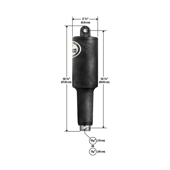 Lenco 2 1/4" Stroke XDS Actuator 3/8" 12V 15058-001
