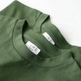thumbnail image 1 of Hombres 100% algodón camiseta manga corta militar gimnasio camiseta Tops Casual ejército verde LingWen 8390611496401, 1 of 1
