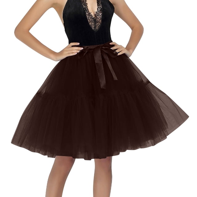 asddcavvf Jupes pour Femmes Mode Féminine Robe Courte à Pompons Couleur Unie Robe Artisanale Performance