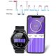 thumbnail image 4 of Watch Sport Fitness Tracker T6 Pantalla táctil Reloj de pulsera Blet Rate Presión Detectar (plata), 4 of 5