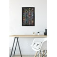 thumbnail image 6 of NHL League - Masks 22 Wall Poster, 14.725" x 22.375" Framed, 6 of 6