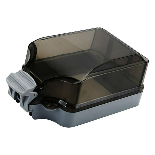 Protector de cubierta de interruptor, cubierta de enchufe de panel de luz tipo 86, interruptor de pared tipo 86 negro transparente