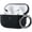 Black, variant on DISEN Airpods Pro 4 Case Cover, Cute Slim Shockproof Case for Apple Airpods Pro 4st Generation 2019 Charing Case with Keychain, Clear Glitter
