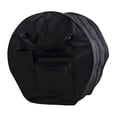 thumbnail image 1 of Bolsa de tambor de viaje Estuche de tambor Acolchado impermeable grueso Negro con bolsillo exterior Mochila de transporte de tambor para Tom Drum diámetro 56cm Hugo estuche de bombo, 1 of 10