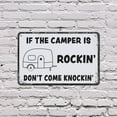 thumbnail image 5 of If The Camper Is Rockin Don’t Come Knockin (2 Pack) 7 Inch x 10 Inch Novelty Aluminum Metal Sign Privacy Please Weatherproof Perfect for RVs Campers Cabins Fun Gift for Campers Glampers, 5 of 6