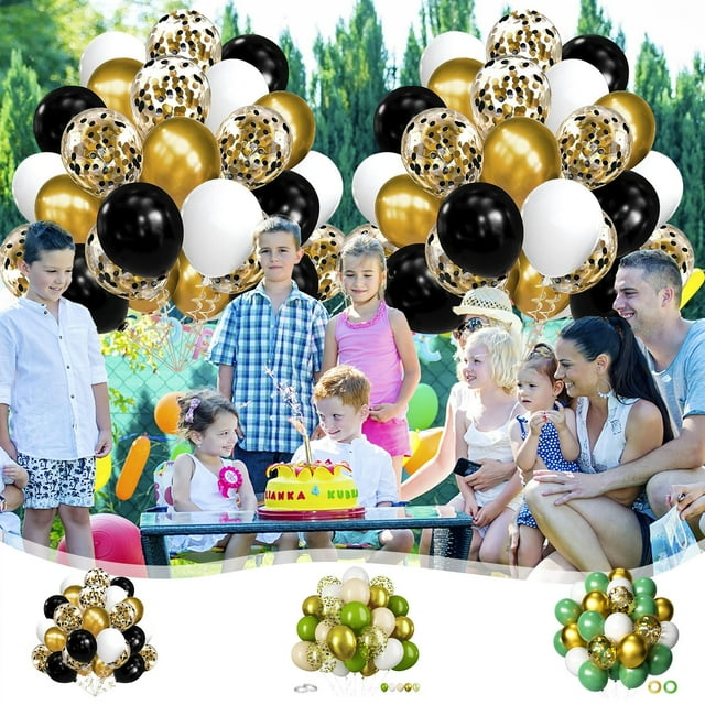 Set de 30 Globos Multicolor | Material de Poliéster | Inflables con Helio | Ideales para Fiestas, Cumpleaños y Bodas | Fáciles de Inflar | Resistentes y Seguros para Niños