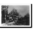 thumbnail image 2 of Historic Framed Print, An Excursion train in the 1880's on the Jacksonville, St. Augustine and Halifax River Rwy., now a part of the Florida East Coast Railway, 17-7/8" x 21-7/8", 2 of 9