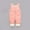 Pink, variant on IVEYRTF Toddler Boys Girls Bodysuit Fleece-Lined Overalls Thermal Cozy Winter Wear Fall Winter Warm Coveralls for Kids 1-5 Years(Red,3-5 Years)