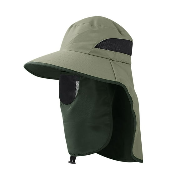 iHPH7 Sunhats for Women Uv Protection Waterproof Bucket Hat Hiking Hat Women Men's Sun Hats Hiking Hats for Men, Army Green One Size