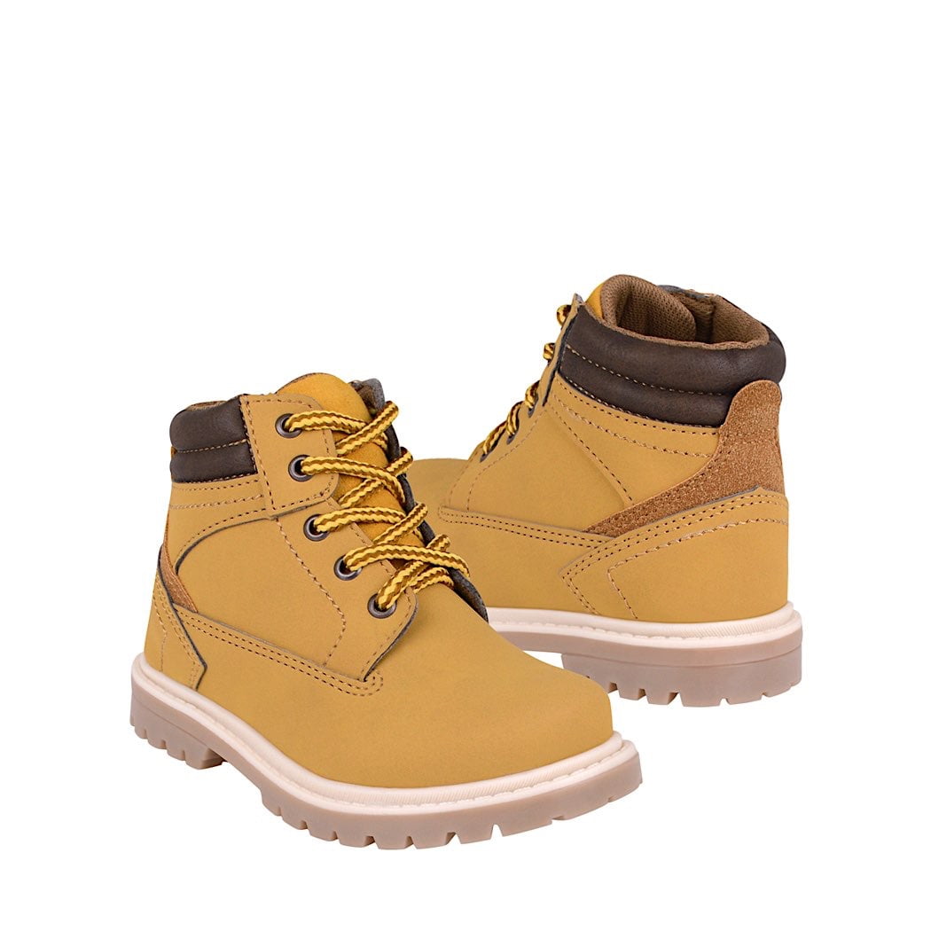 BOTINES PARA NIÑO STYLO 2330-6 SUEDE AMARILLO Stylo 2330-6