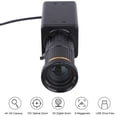 thumbnail image 4 of Riwcyla 4K HD Computer Webcam 8 Megapixels 10X Optical Zoom 60 Degree Wide Angle Manual Focus Auto Exposure Compensation with Microphone USB & Play for Video Conference Online Teaching Chatting L, 4 of 6