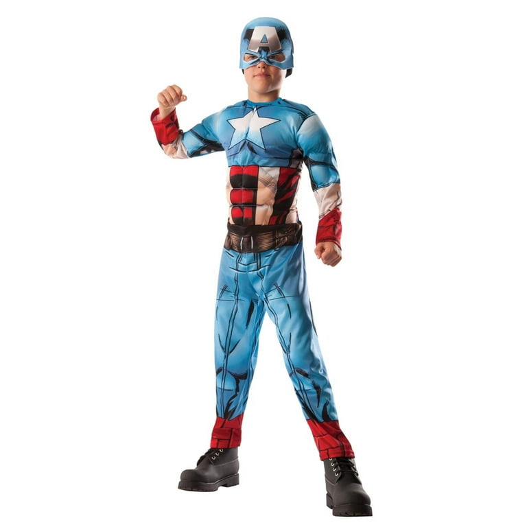Hulk Captain America Reversible Kids Costume