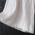 thumbnail image 6 of Women's Cotton Linen Wide Leg Pants - Loose Fit, High Waist, Summer Casual - Elastic Waist - M-XXXL, 6 of 7