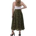 thumbnail image 4 of FOLUNSI Women Plus Size Double Layer Plush Mesh Long Maxi Skirt m-4xl, 4 of 7