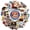 4A-50pcs, variant on 35pcs-50pcs Vintage Stickers Cowboy Decals Retro Stickers Western Kids Stickers for Luggage Laptop Guitar