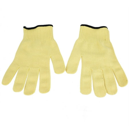 Cccanaooolceie 1Pair of Cut Resistant Gloves Filleting Protective Safety Gloves Knife Gloves Garden Cccanaooolceie
