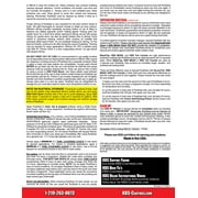 KBS Coatings 4402 Satin Black Rustseal -1 quart, Covers 50 Sq Ft, Proven Rust Prevention