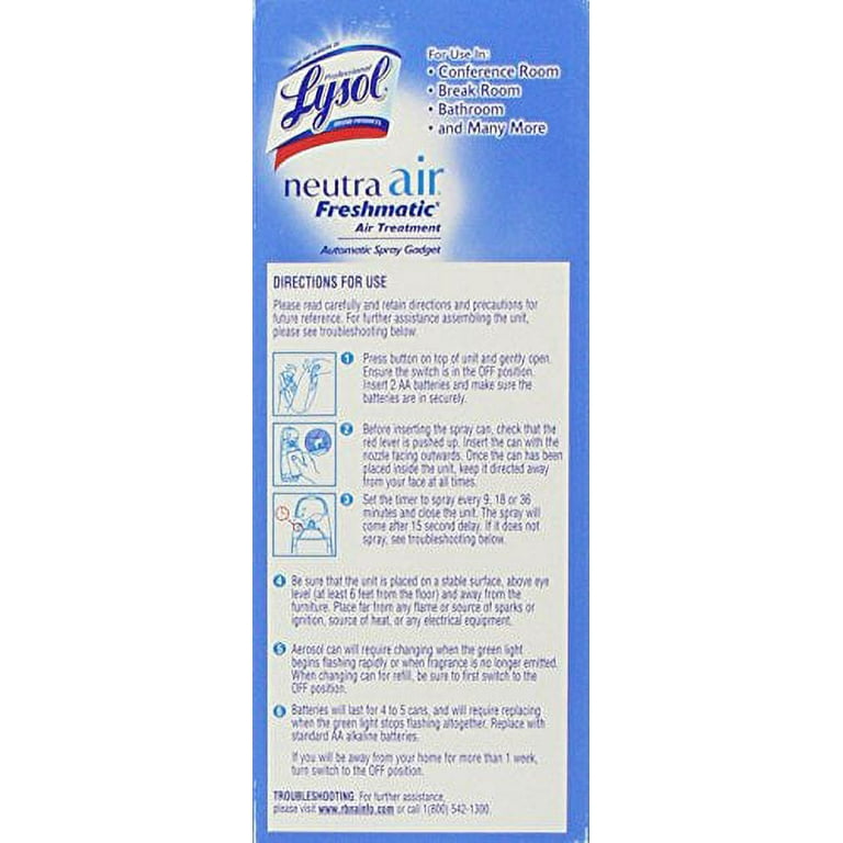 Lysol 2024 automatic spray