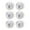 White, variant on Summer Savings! PRETXORVE 6PCS Pool Lights, Submersible LED Lights with Suction Cups, Remote Pool Lights, IP68, 15 LED Color Changing Battery LED Lights Underwater with Timing