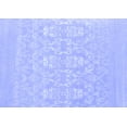 thumbnail image 1 of Ahgly Company Machine Washable Indoor Rectangle Oriental Blue Industrial Area Rugs, 8' x 12', 1 of 4