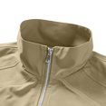 thumbnail image 6 of Lightweight Track Jackets for Men Casual Loose Fit Windbreaker Stylish Light Fall Spring Golf Work Dress Business Coat with Side Pocket, 6 of 7