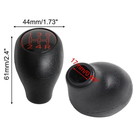 Yimiti 5 Speed Manual Gear Shift Knob For 504 505 309 For 205 Gti Cti Td 1.6 1.9,Red