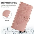 thumbnail image 5 of for Samsung Galaxy M01S Phone Case Wallet Protective Case leather Cover with magnetic closed cRose Goldit card slot shockproof protection phone case, 5 of 7
