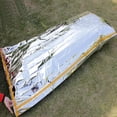 thumbnail image 5 of FLhrweasw Saco Dormir Supervivencia Emergencia Al Aire Libre Manta Térmica para Acampar, 5 of 5