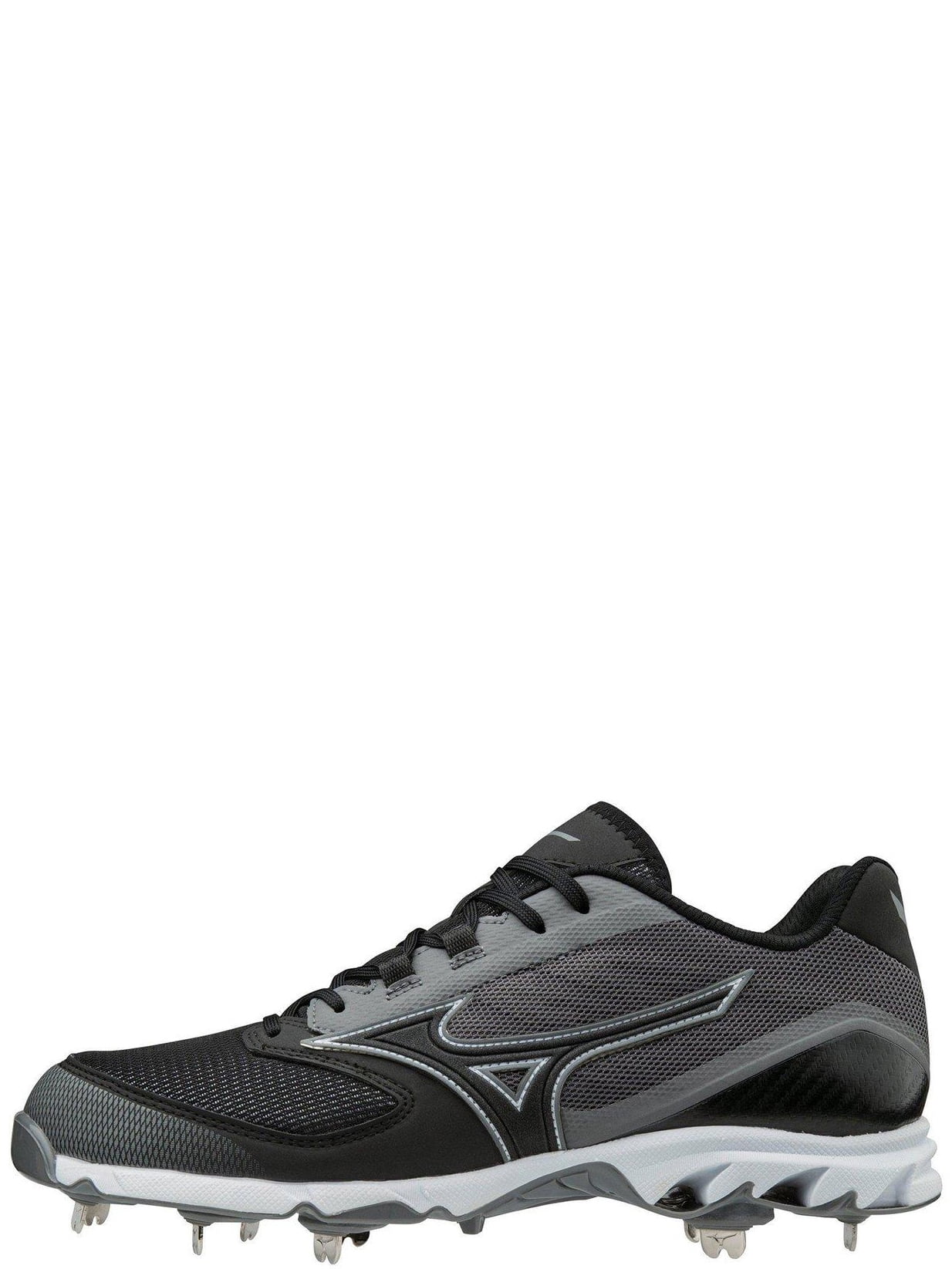 Mizuno Mens 9-Spike Dominant Ic Low Metal Baseball Cleat Shoe