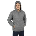 thumbnail image 4 of Izas Andes Men's Hooded Mount-Loft Padded Jacket (X-Large, Grey), 4 of 5