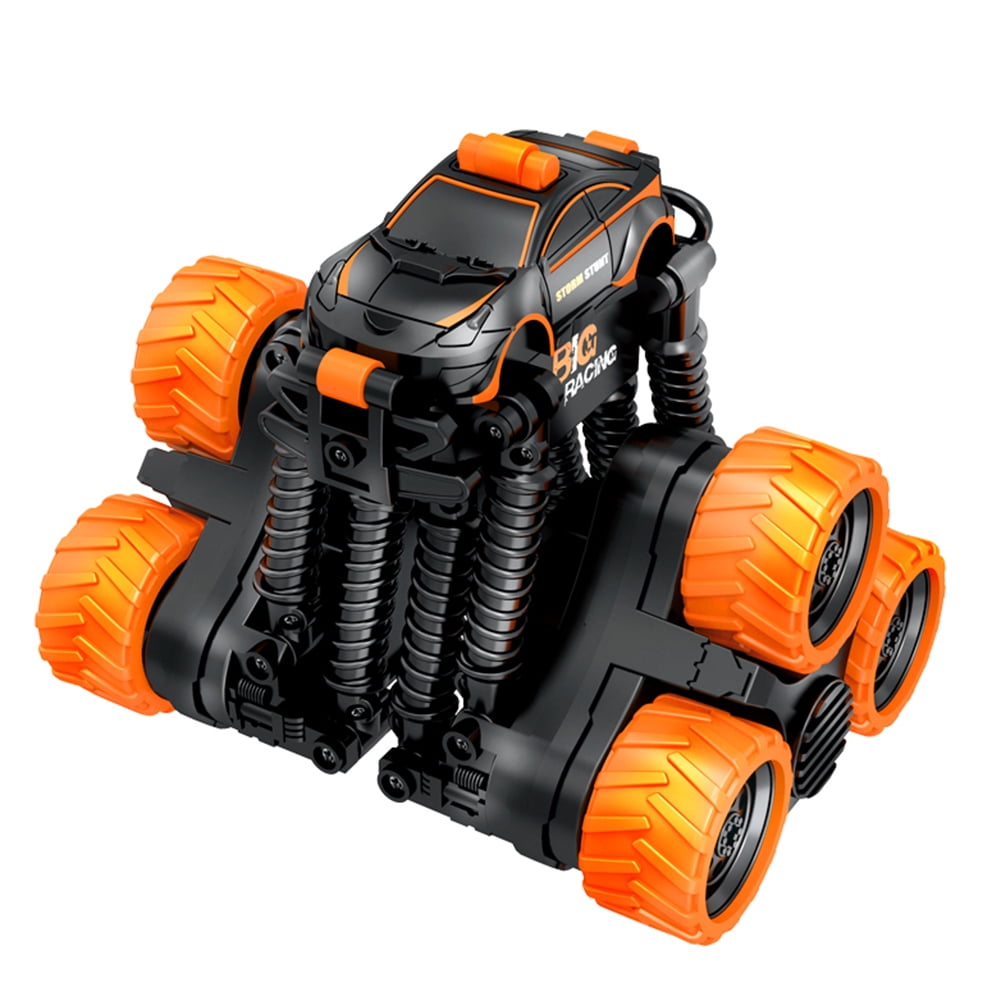 Kepooman Child' s Rechargeable Remote Control Car RC Cars Toys for Kids, 6 Wheel Drive, 360° Flips, Orange Kepooman Child' s Rechargeable Remote Control Car RC Cars Toys for Kids, 6 Wheel Drive, 360° Flips, Orange