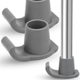 thumbnail image 2 of 8 Pcs Skis, ski de Marche Universel, Pieds de Remplacement en Caoutchouc Robuste (Gris), 2 of 5