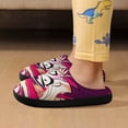 thumbnail image 6 of Kids Slippers Hazbin Hotel House Slippers Warm Soft Plush Slipper Anti-Slip Winter House Shoes for Boys Girls, 6 of 7